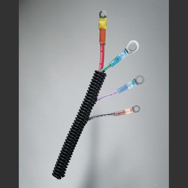 25, 4 mm splittstrømpe, 100 fots lengde