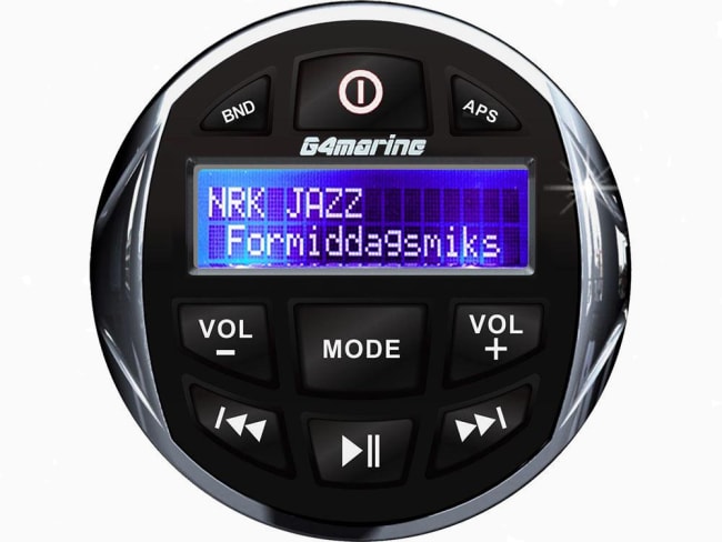 Gussi G4 Marine RM745D DAB+ radio m/ Bluetooth