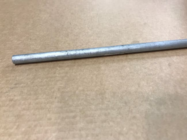 Rør anode, Yrkesbruk, 0.82 Kg, Zink, CMR0536Z