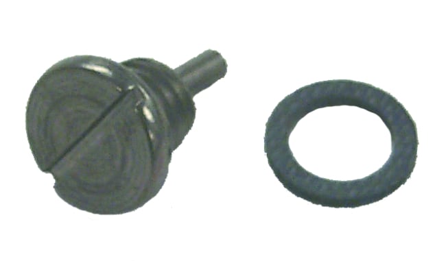 Tappeskrue med pakning til /Cobra, Erst: 318544