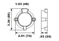Mercruiser (Alpha) bearing carrier anode 806105
