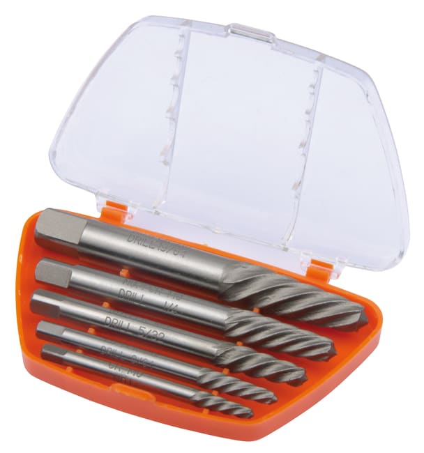 Boltutdragersett, 5 deler