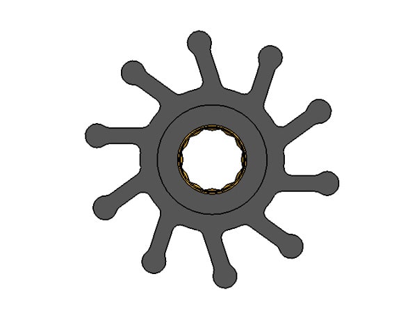 JMP Impellersett, Erst Yamaha :72X-12457-00