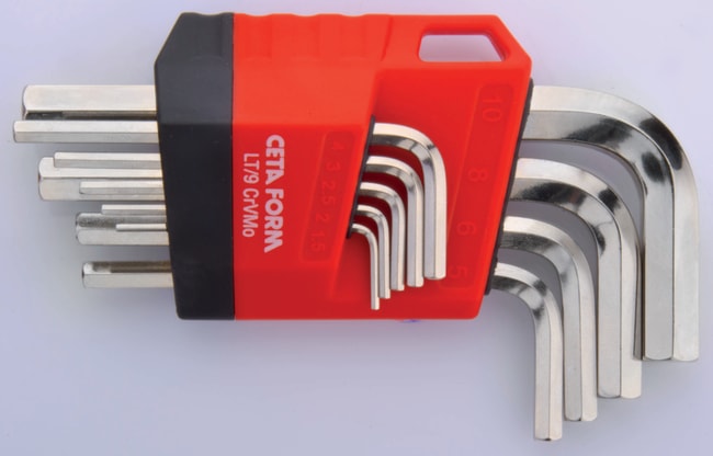 Unbrakonøkkel, sett med 9 stk - metrisk