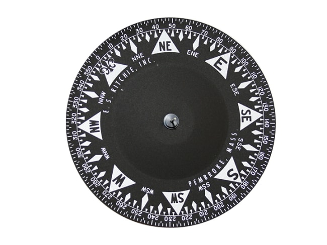 Dial Assy, black 2dgr.6"