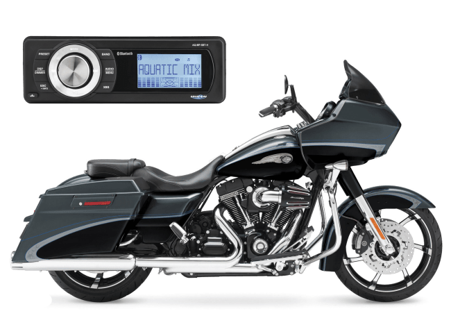 Aquatic mediaspiller m/Bluetooth/Mp3/FM/Harley Davidson