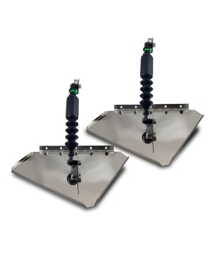 Angled Transom Design 11" x 7.5" Plates w 80 Lb Acts.