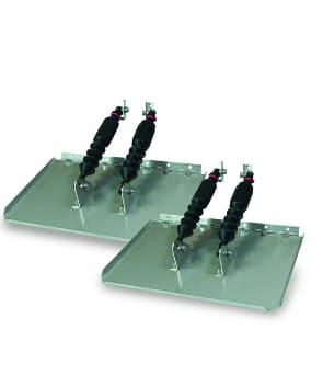 16" x 10" plates / dual 60Lb. Actuators