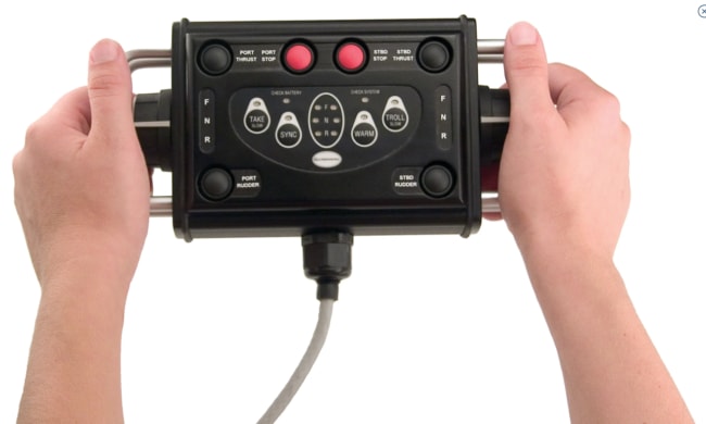 Glend. Handheld remote fix ed button