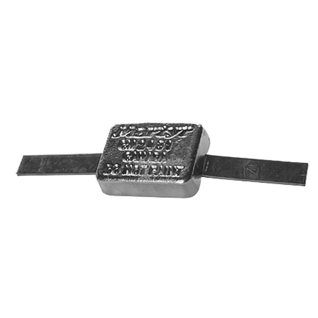 Plate anode, Yrkesbruk, 1.4 Kg, Zink, CM2431GZ