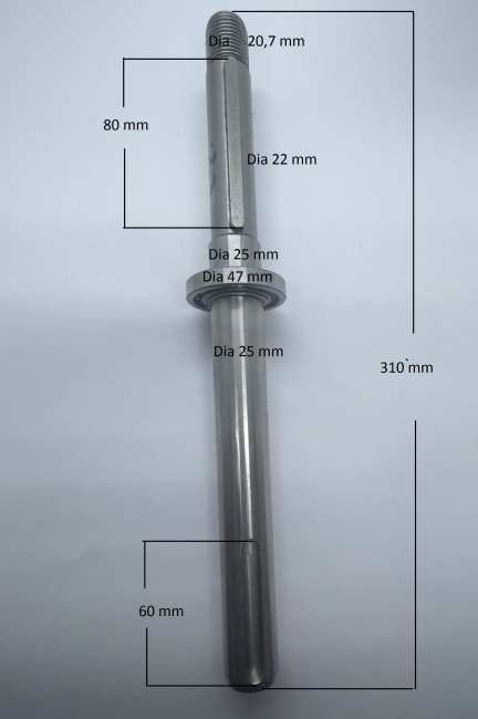 LOFRANS Airon W/Bearing main shaft
