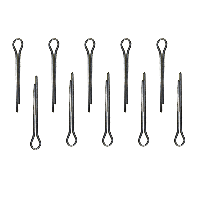 Saksesplint til Johnson/Evinrude/Suzuki og Yamaha - 10stk