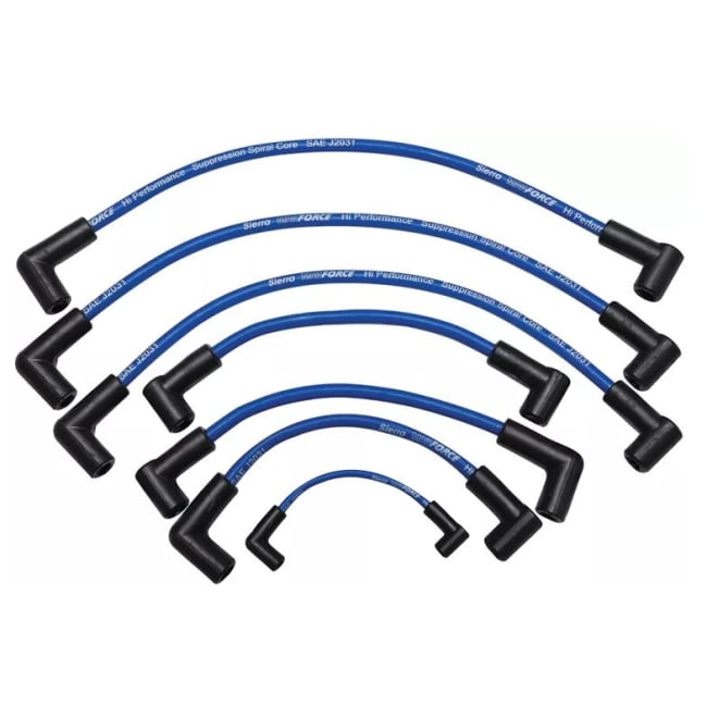 Tennpluggkabelsett til MerCruiser 4.3L V6, tilsv: 813720A11