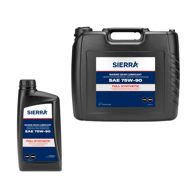 75W-90 Syntetisk Girolje til Volvo Penta, Velg størrelse