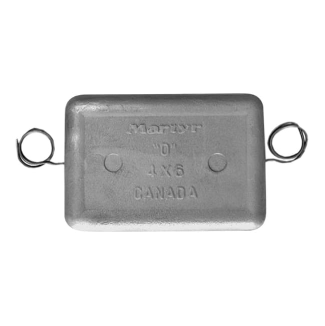 Skrog anode, 0.35 kg, Alu, CMPMWA