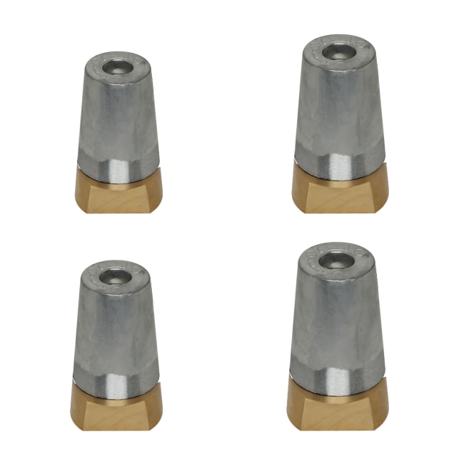 Beneteau Propellmutter med Anode til 22-45mm aksel, Velg var