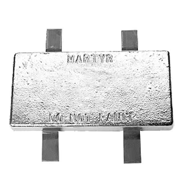 Plate anode, Yrkesbruk, 10.68 Kg, Zink, CMZ02SZ
