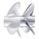 Stål propell, SOLAS [D+] "Dual Prop", Rear, 13.875" x 15" H