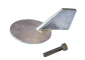 Yamaha trimfinne anode (688-45371-02), Alu , 688-45371-02