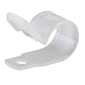 Monteringsklemmer i Nylon fra Ancor, 6mm (1/4") - 100stk