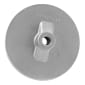 Merc rund plate anode uten bolt, Magn 76214, CM76214M