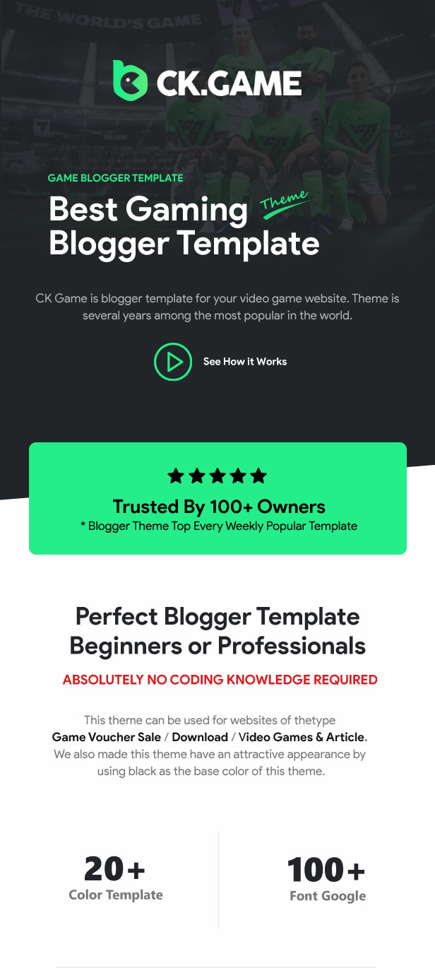 CK Game - Blogger Template Video Game and Top Up Game