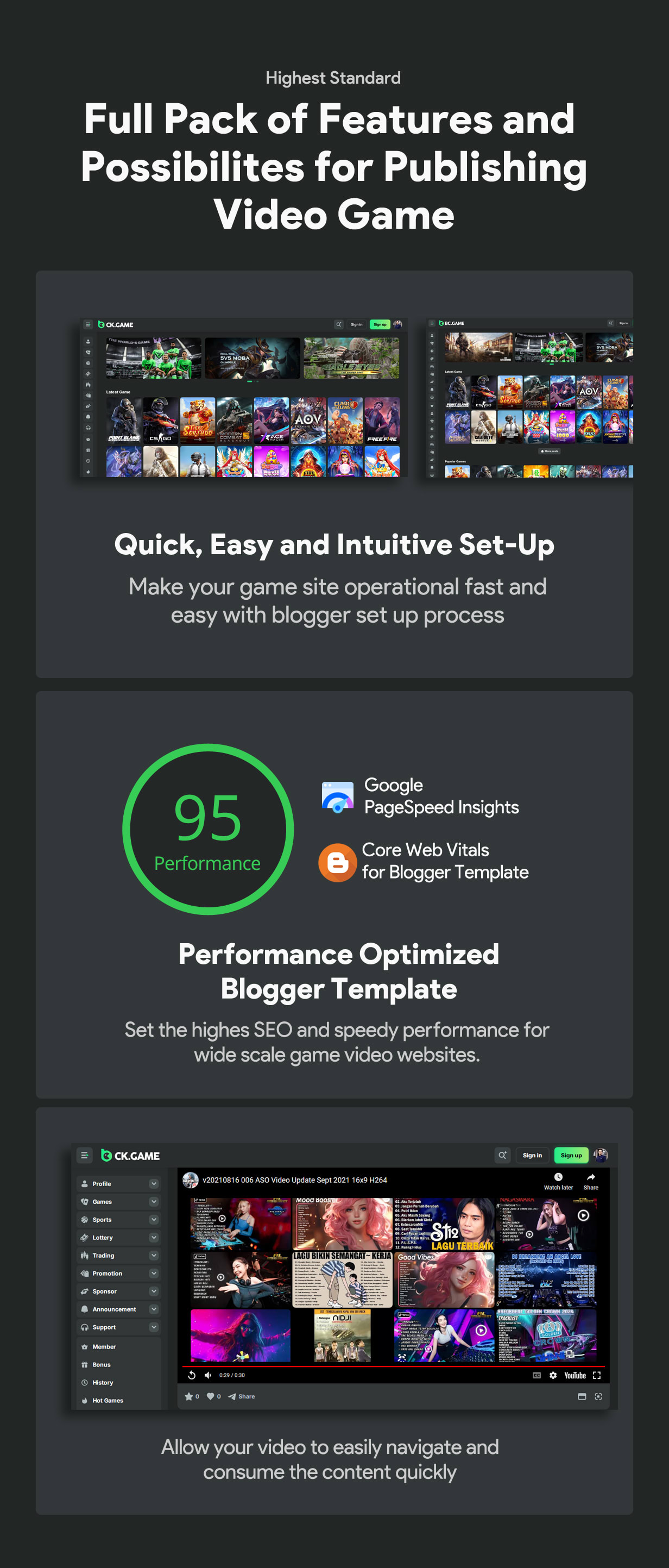 CK Game - Blogger Template Video Game and Top Up Game