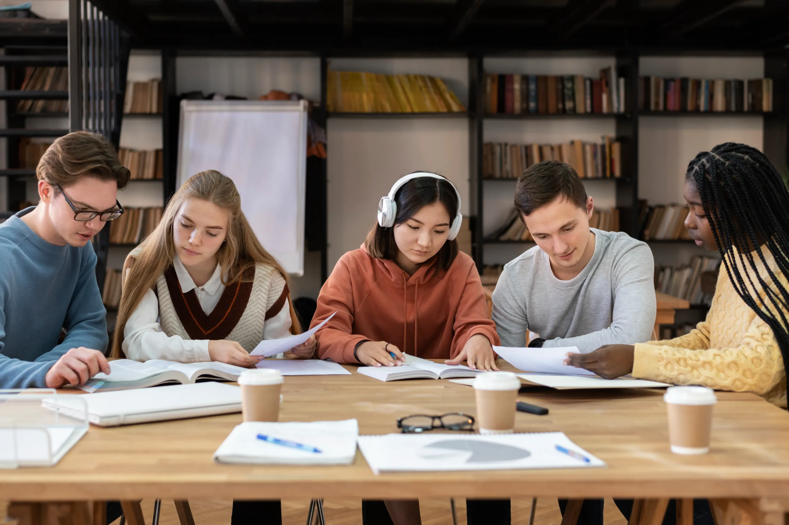 Students Group Study