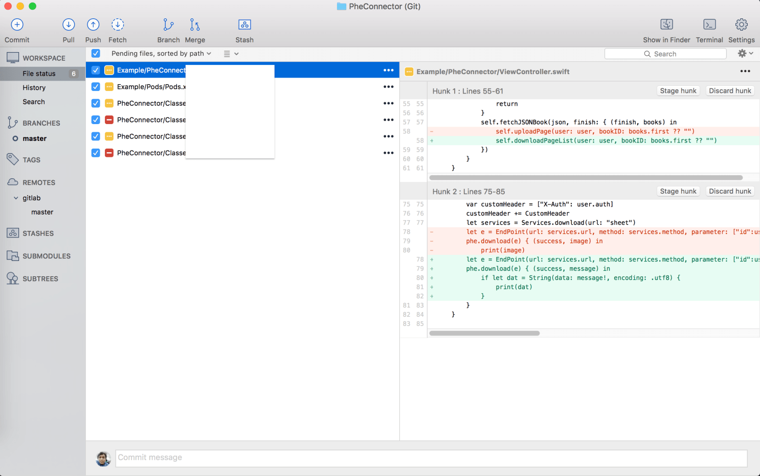 sourcetree merge tool