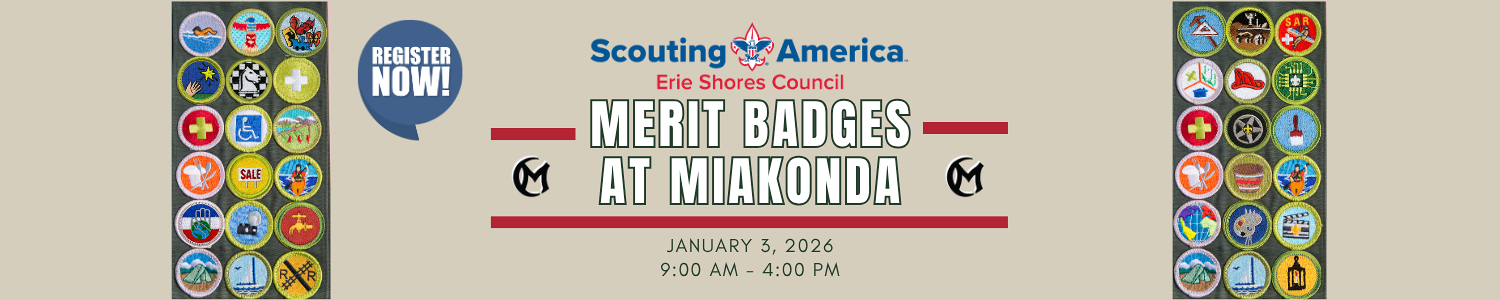 Merit Badges at Miakonda