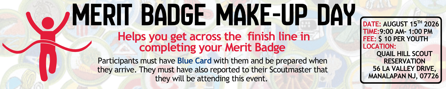 Merit Badge Makeup Date 