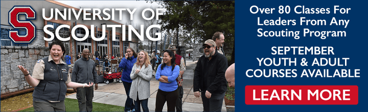 Register for University of Scouting!