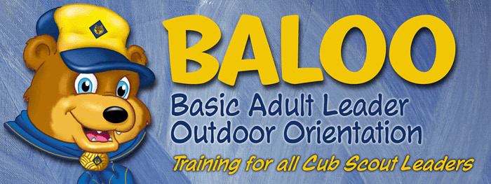 BALOO: Basic Adult Leader Outdoor Orientation Logo