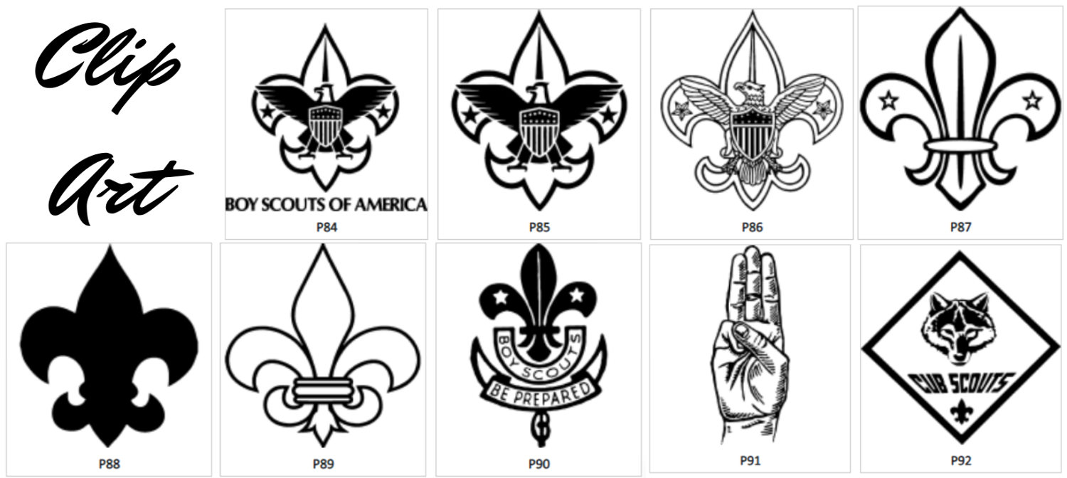 Fleur-de-lis Applique  Boy Scouts of America