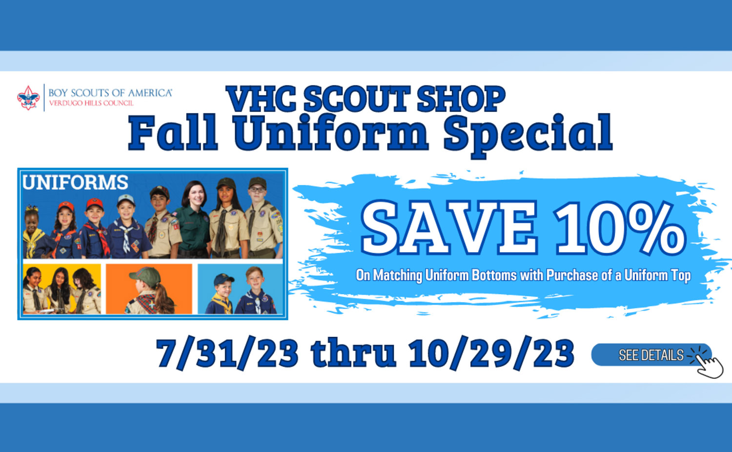 Complete Cub Scout Uniform Promo