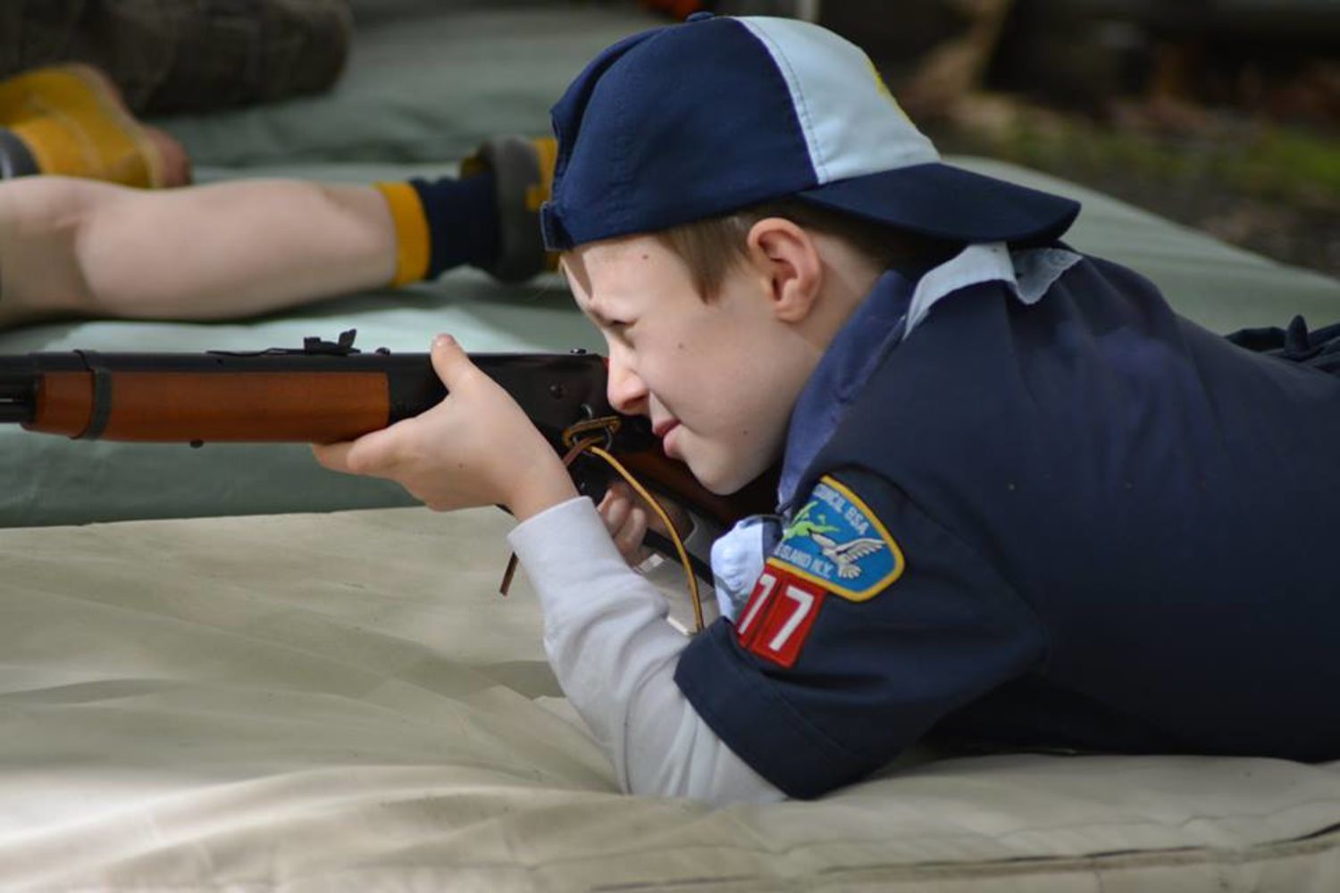 Webelos Shooting Sports Pin Day Suffolk County Council