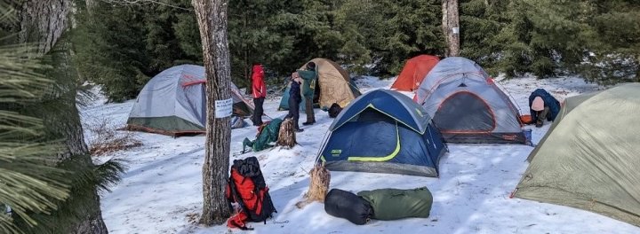 Winter Camping & Snowshelter building training