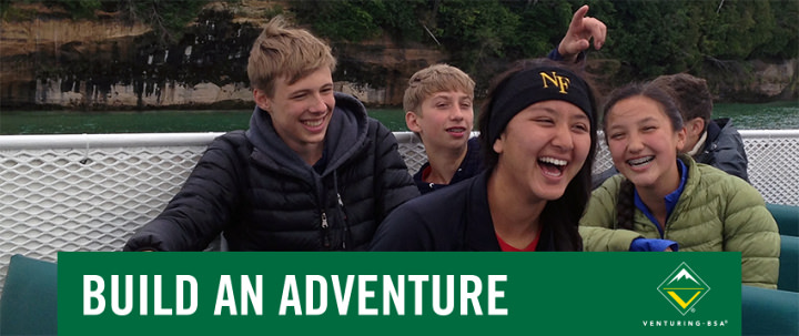 Venturing Banner