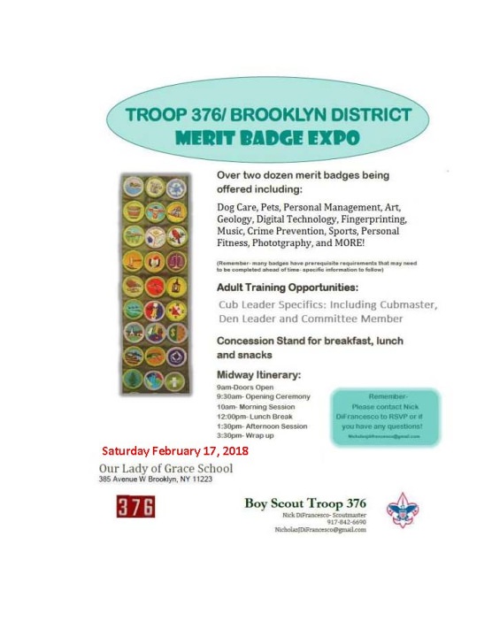 Brooklyn Merit Badge Expo Greater New York Councils