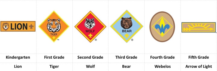 Cub Scout Bear Advancement Chart