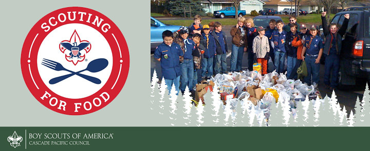 Bsa Scouting For Food Cascade Pacific Council Bsa