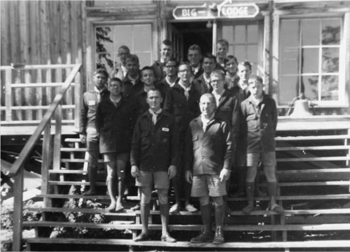 1964 Spirit Lake BSA Camp Staff