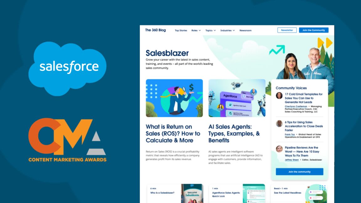 Award Winning Salesforce Salesblazer