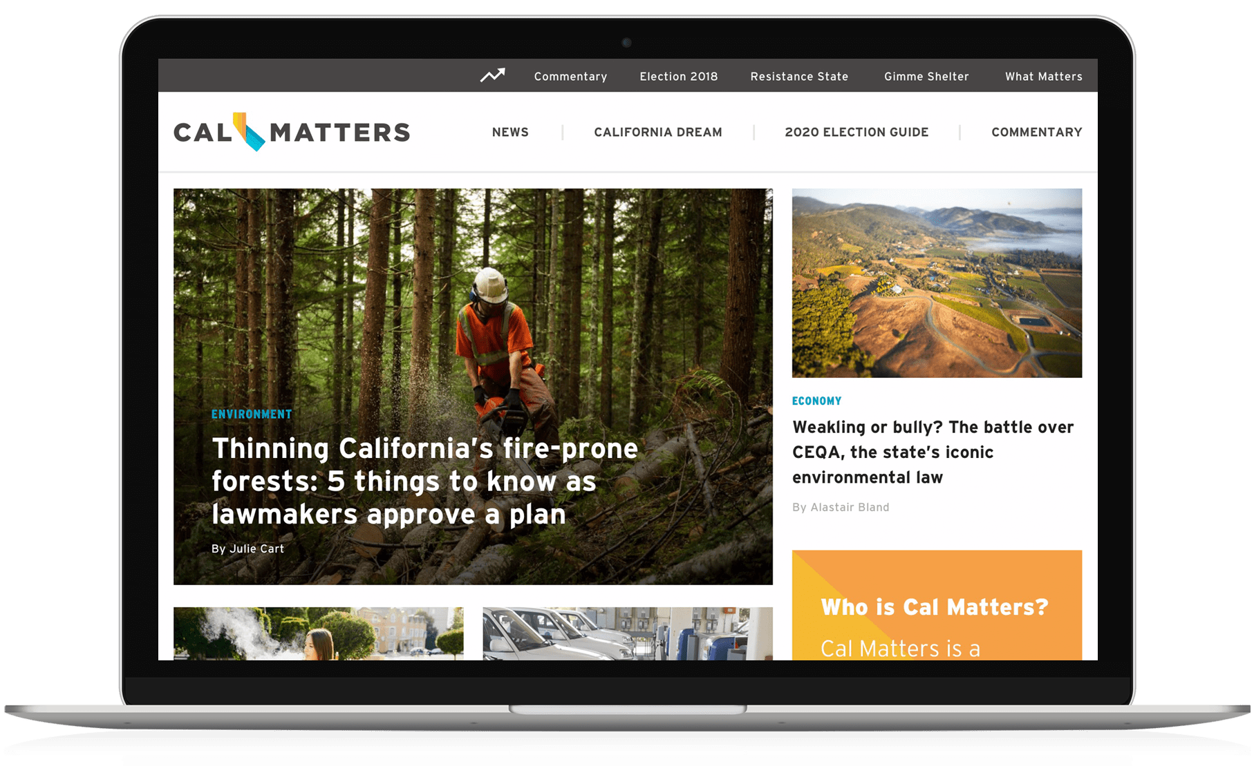 CALmatters Website