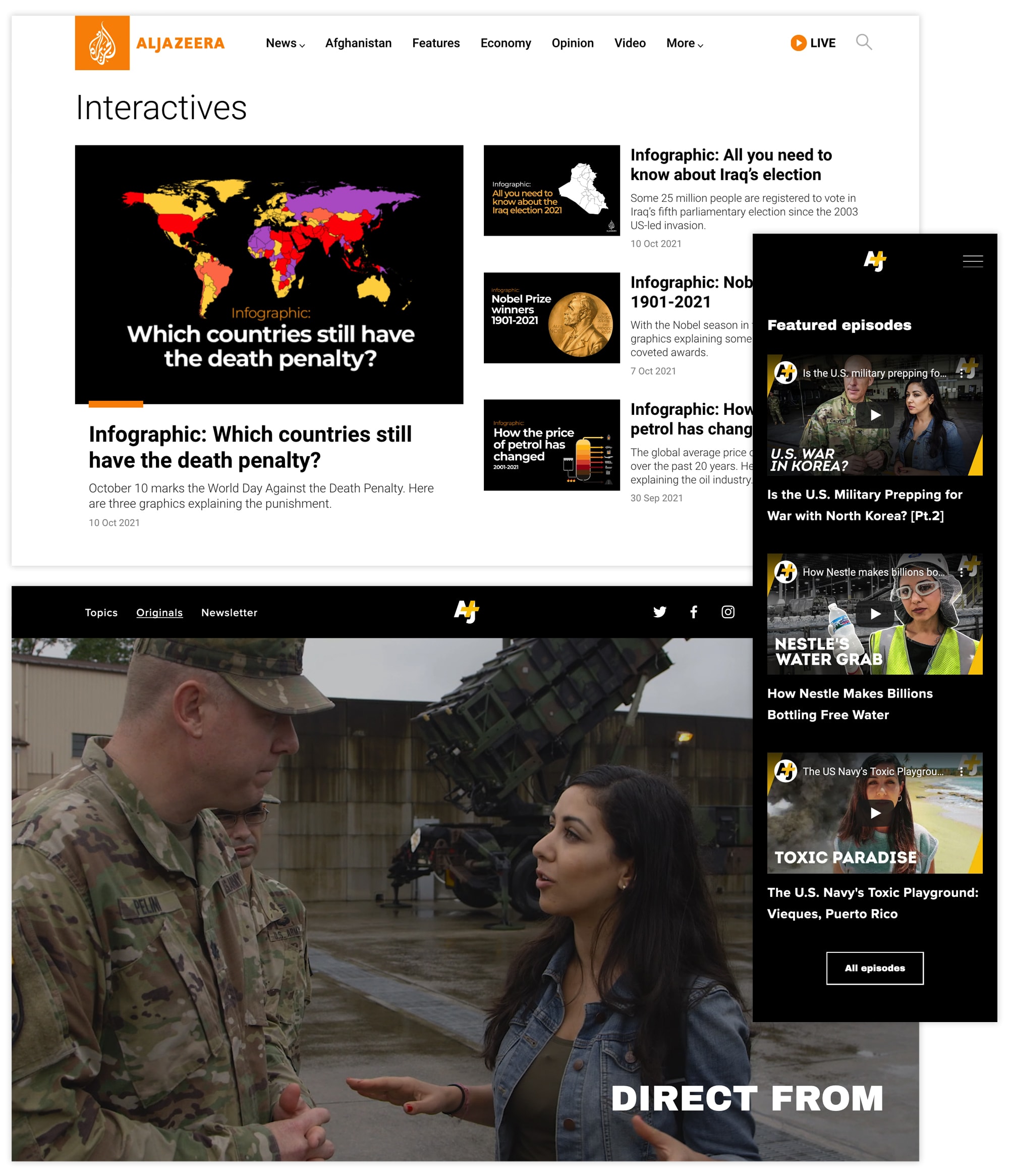 Al Jazeera Media Examples