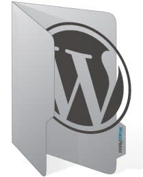 WordPress folder icon preview