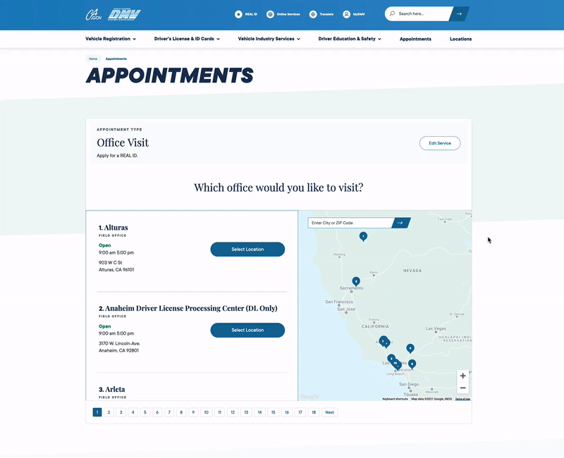 DMV Appointment Scheduler