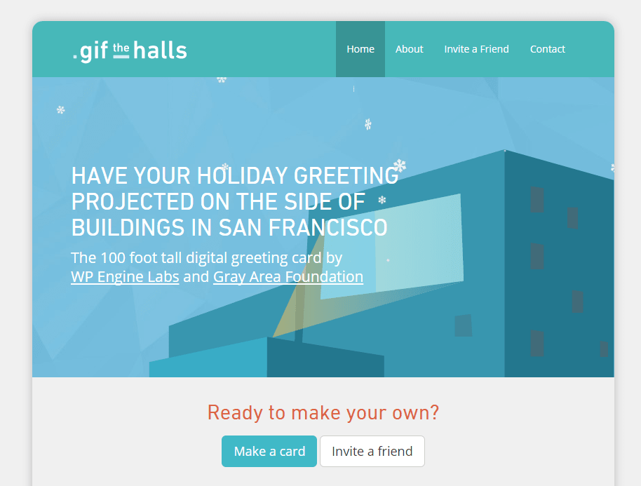 Gif the Halls