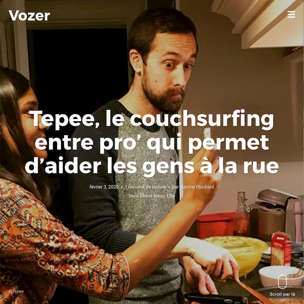 Tepee.pro on Vozer.fr