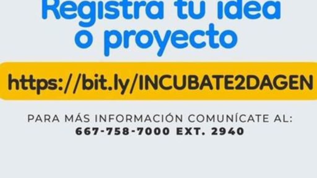 La Secretaría de Desarrollo Económico de Culiacán te invita a participar en el programa "Incubate MX", ¡sigue leyendo!